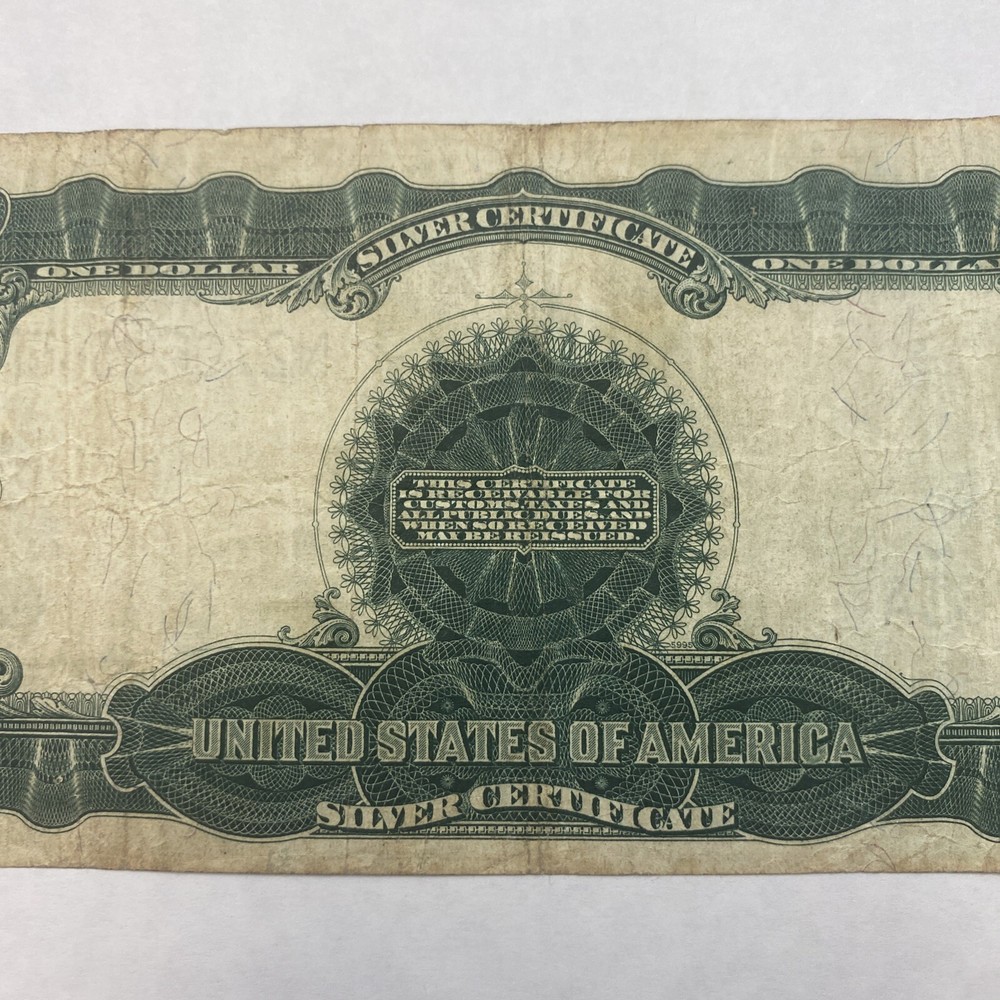 1899 1 black eagle silver certificate