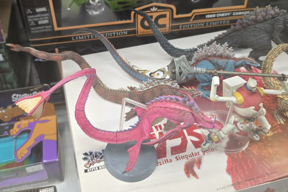Art Spirits Hyper Modeling Godzilla Singular Point 6 Figures Box "MIB"