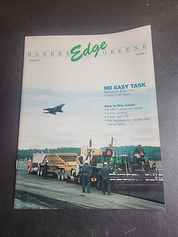 BARBER-GREENE EDGE BROCHURE NUMBER 1