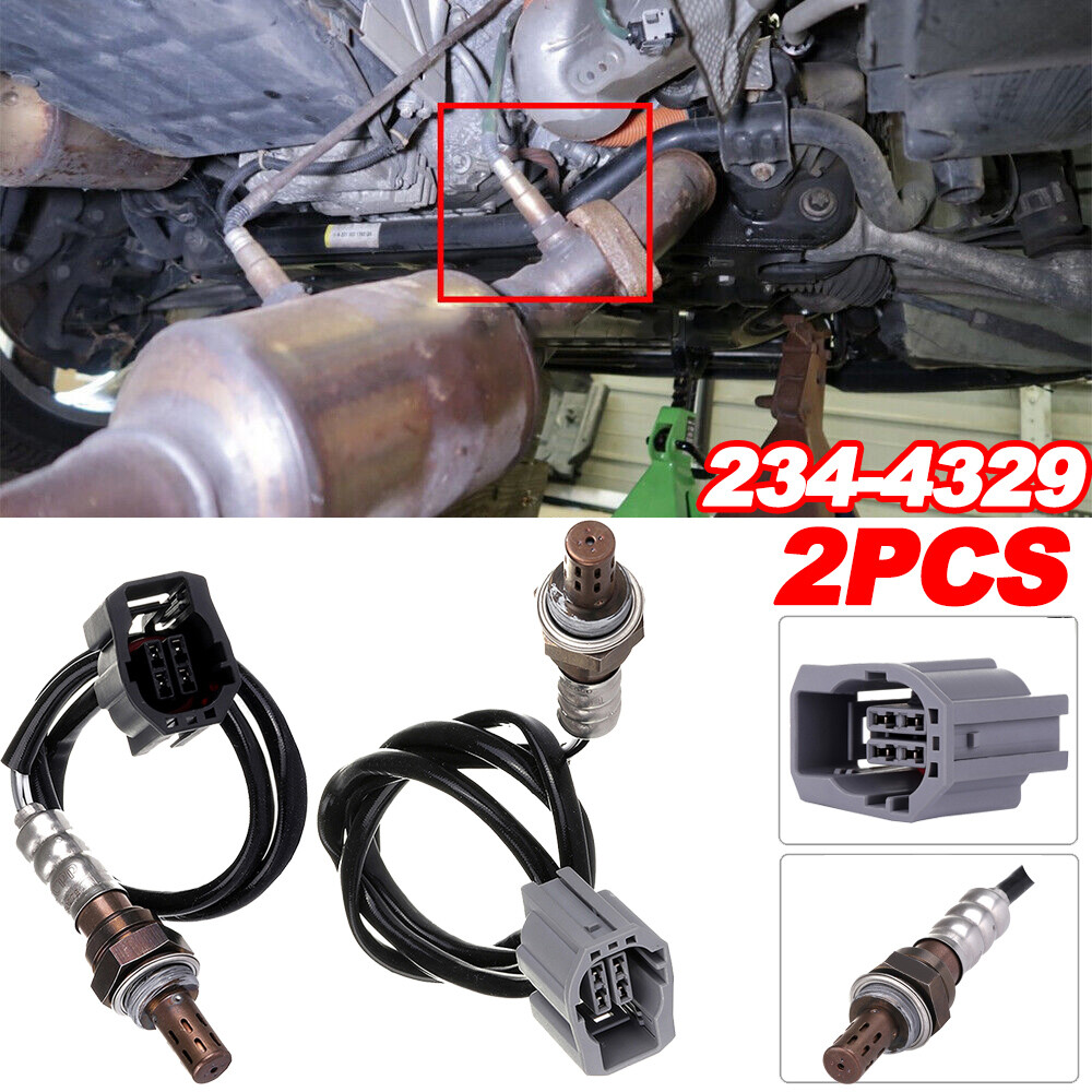 2pcs for 2004-2005 Mazda 3 2.0L 2.3L Upstream+Downstream Oxygen Sensor O2