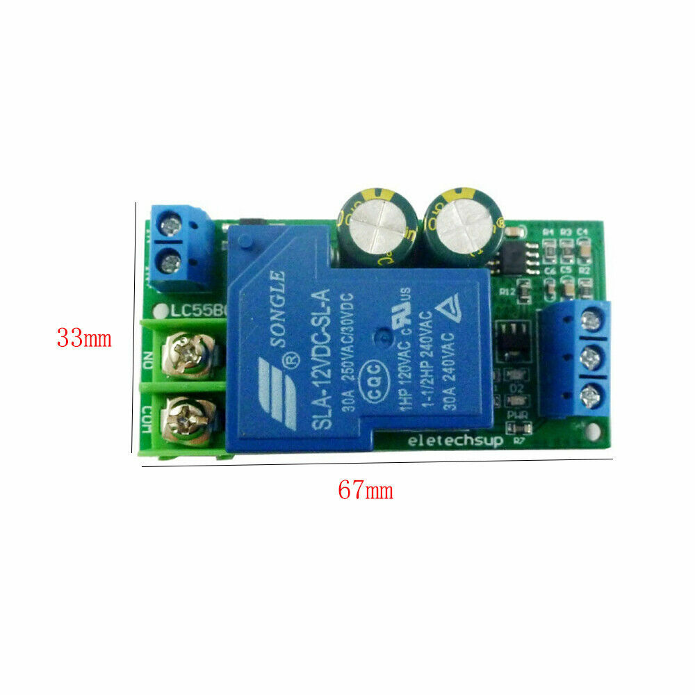 Water Level Automatic Controller Liquid Module AC 9V-12V DC 12V-15V 10A Pump