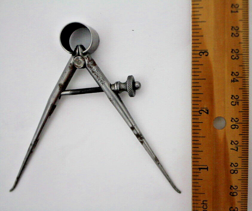 Starrett Inside Spring Joint Calipers Divider 3" #8vb