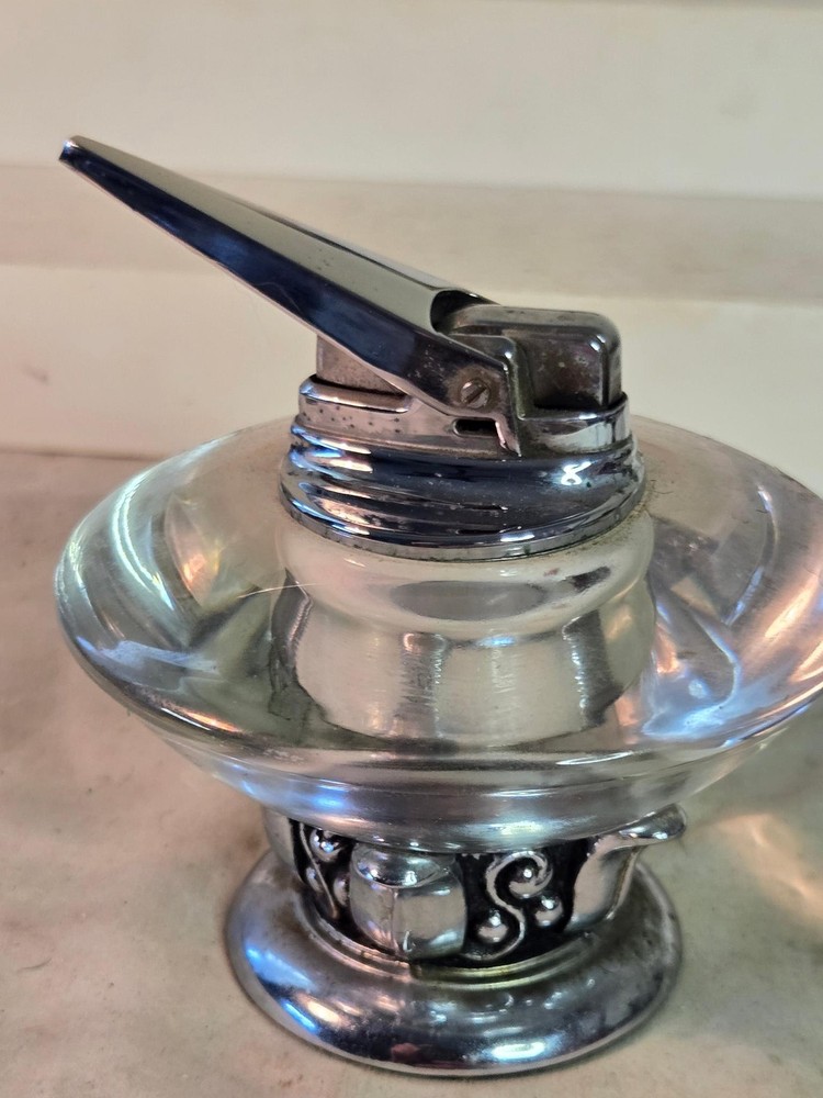 Ronson Nordic crystal Table Lighter