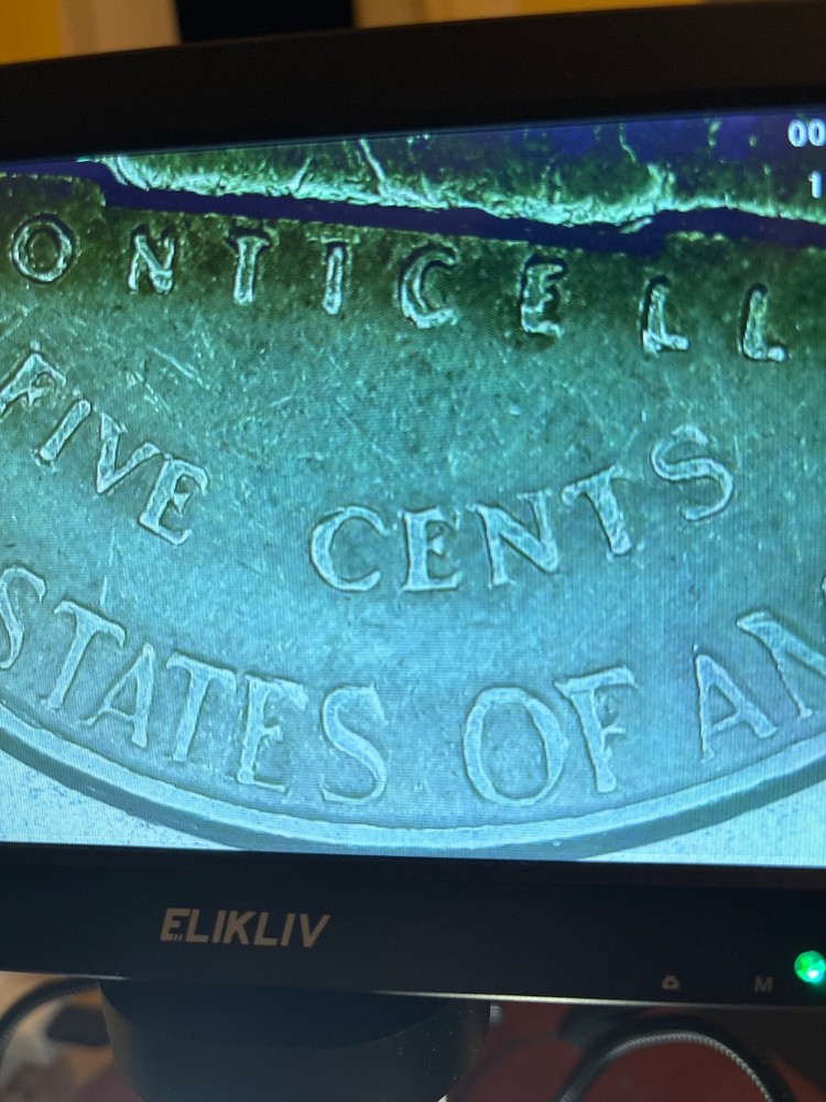 1964 Nickel D Mint Mark on REVERSE