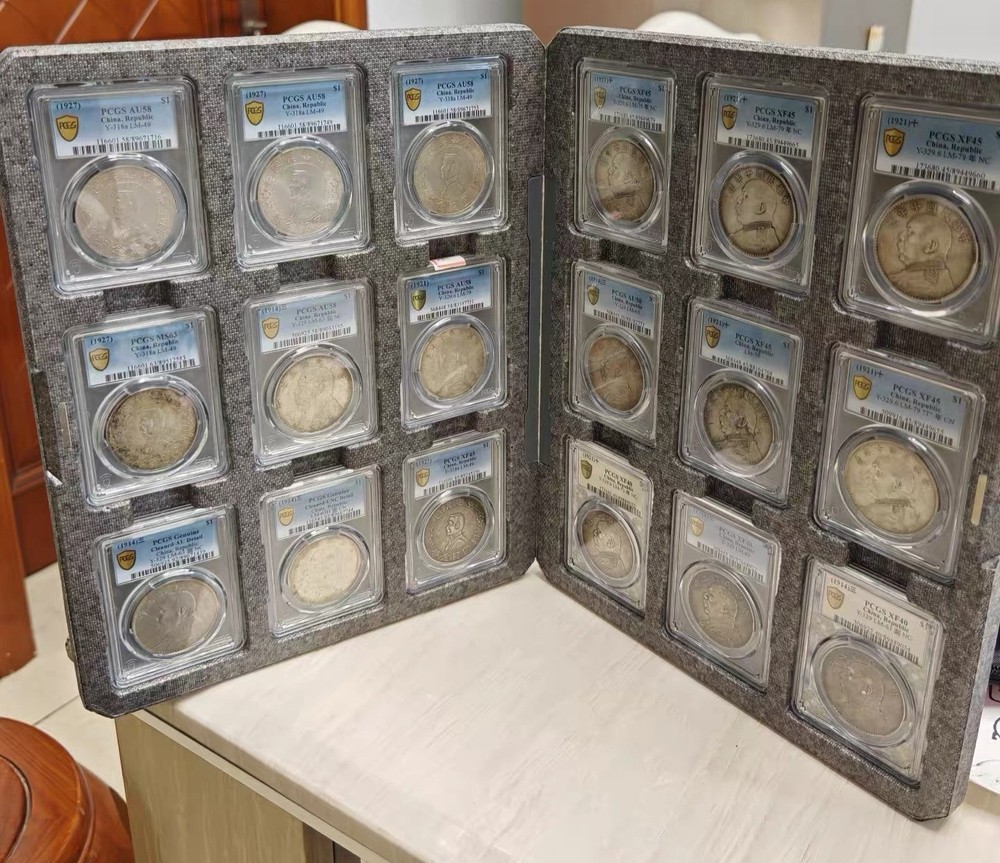 Storage Box / Protective Folder / Display Case For 18 PCGS Slab Holders