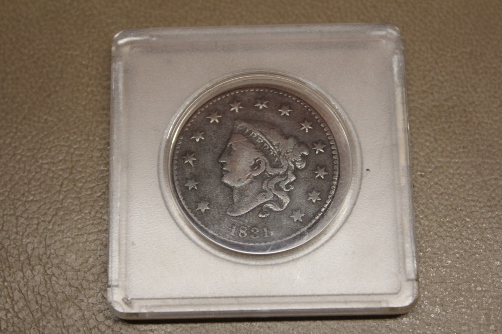 1831 CORONET HEAD LARGE CENT