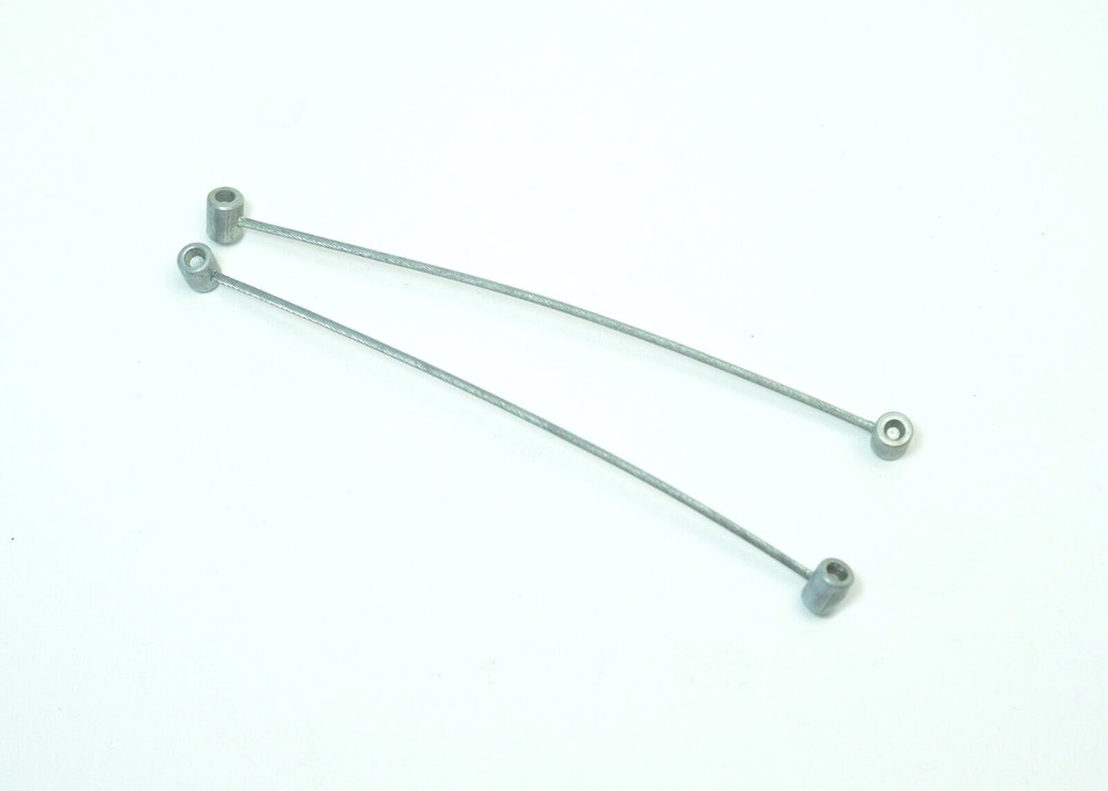 TWO CLB RACER 110 MM DOUBLE END BICYCLE CENTER PULL BRAKE STRADDLE CABLES