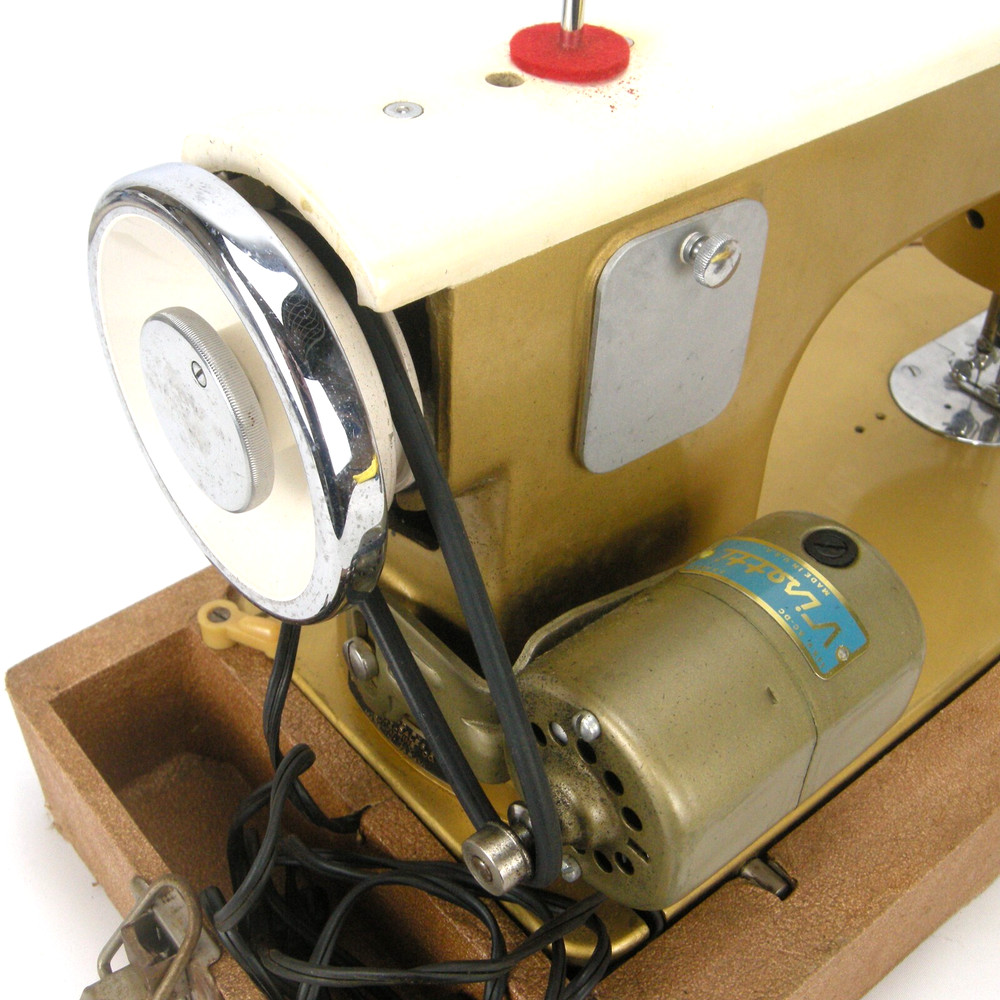 Visetti 600 Precision Push Button De Luxe Sewing Machine Pedal Case