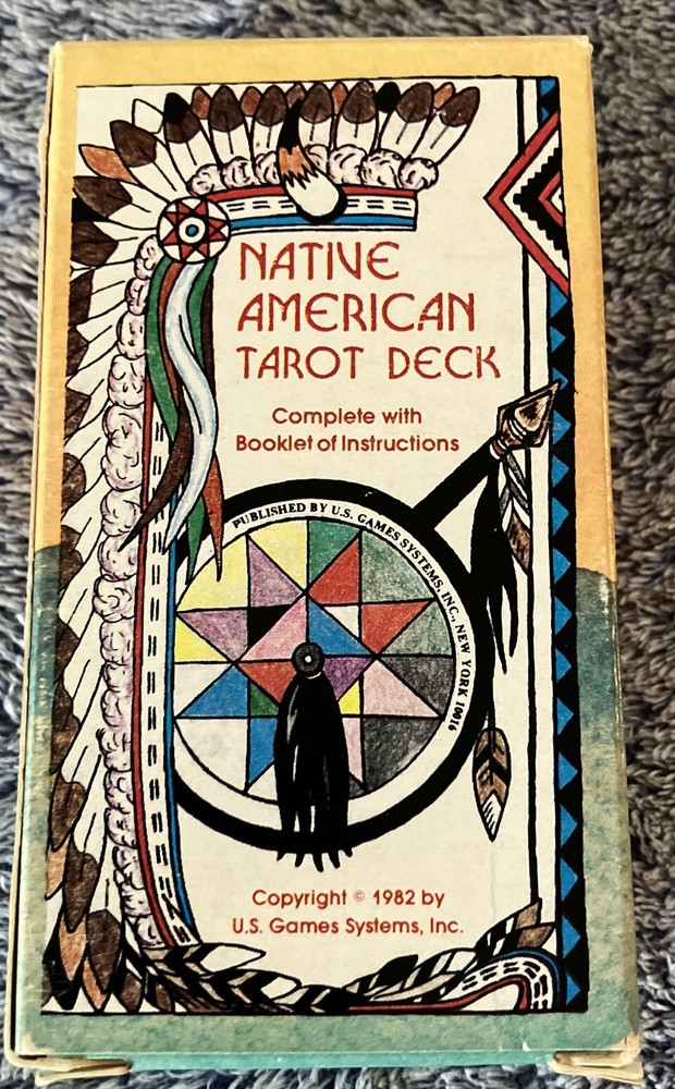 Complete Tarot Deck 1982 U.S. Games Systems Inc. Native American