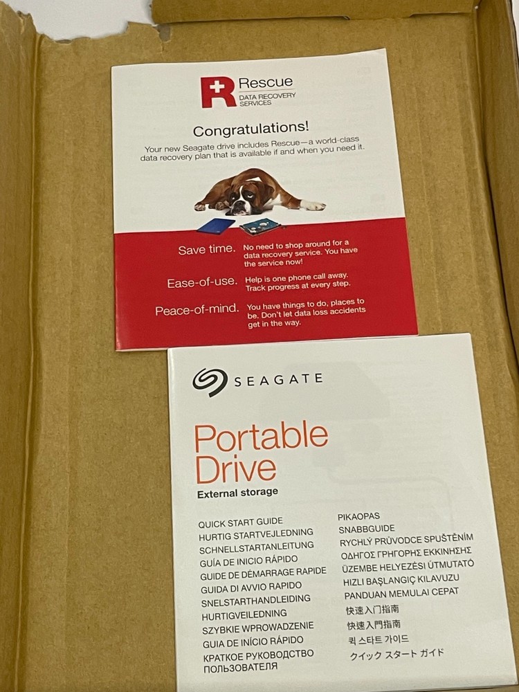 Seagate Portable Drive HDD 2TB