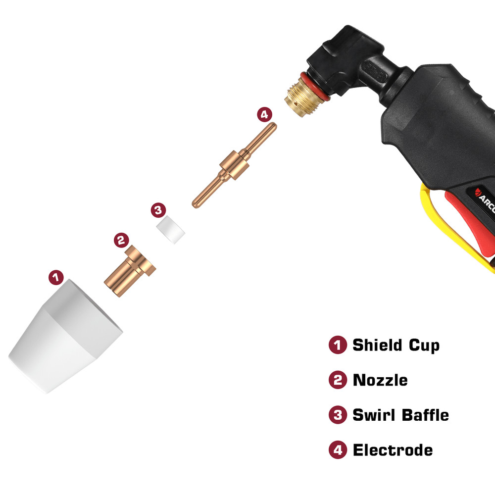 ARCCAPTAIN PT31 Plasma Cutting Torch for CUT 50