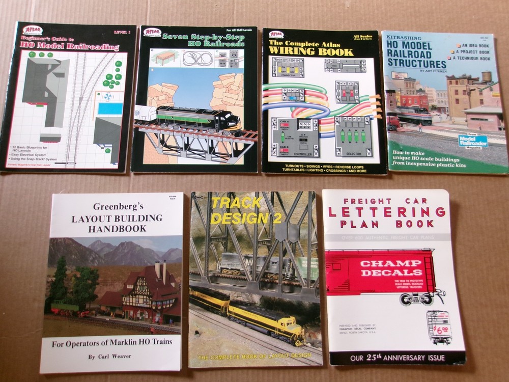 7 Model Railroading Books
