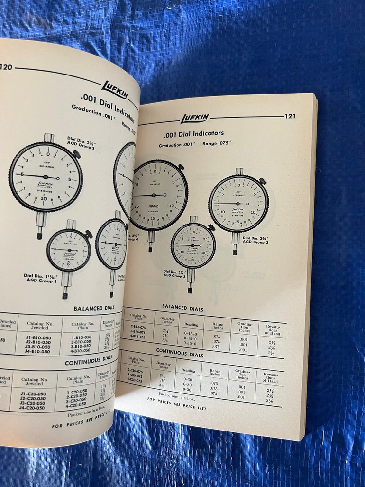 1960’s Lufkin Precision Tools Catalog No. 9