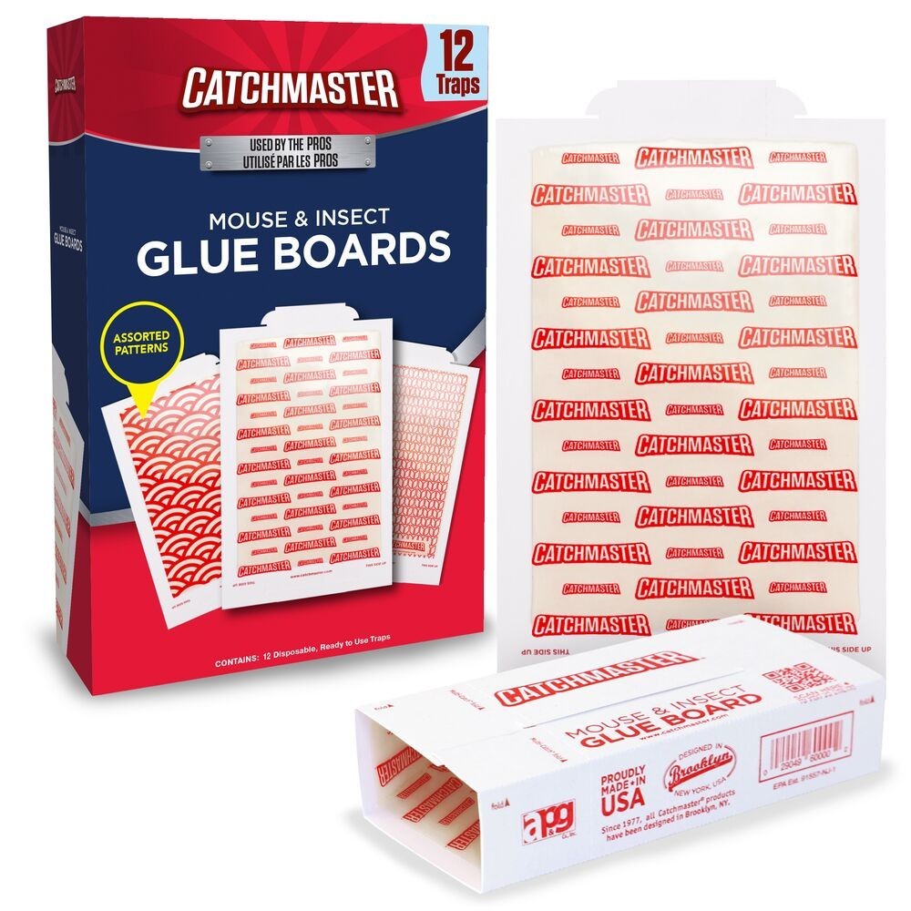 Catchmaster Pro Strength Mouse & Insect Glue Boards
