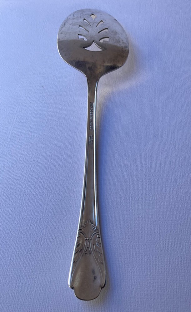 WM ROGERS MFG CO. ORIGINAL ROGERS "AVALON "CAKECUTTER SERVING SPOON