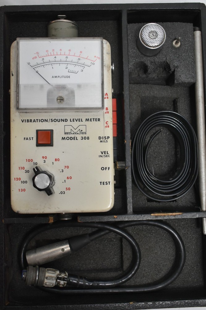 IRD Mechanalysis Model 308 Vibration/Sound Level Meter [Ref A]