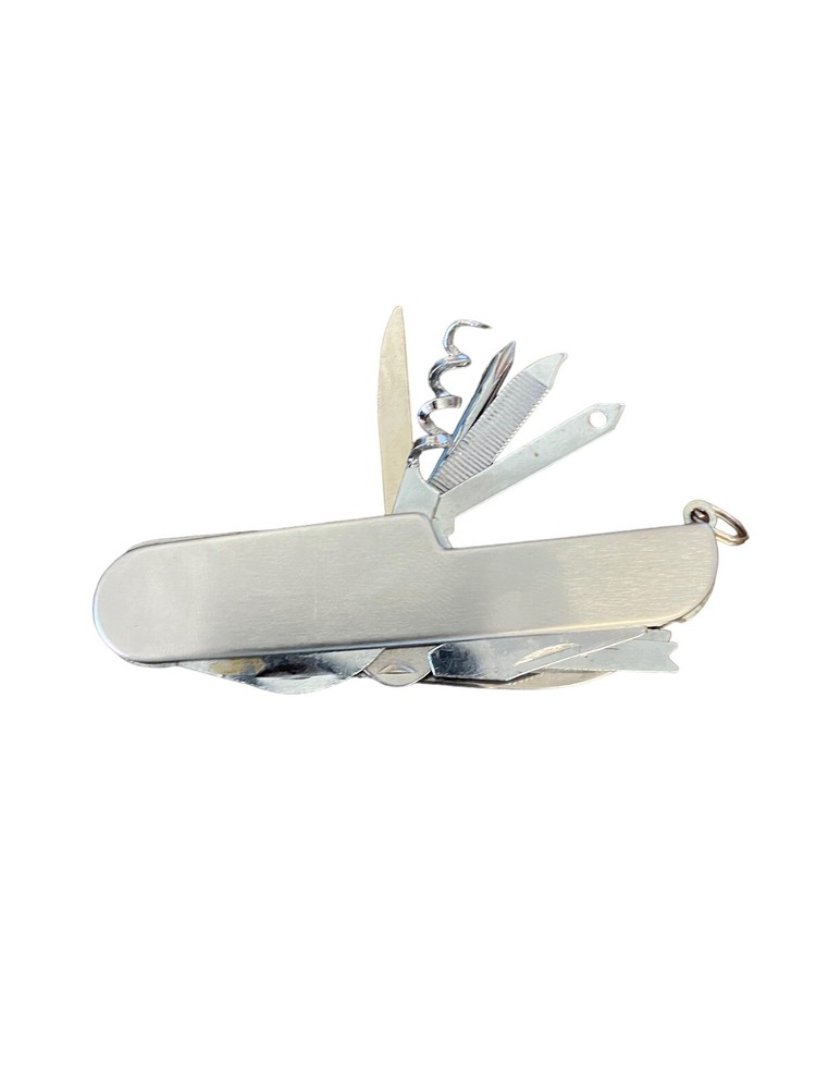 Utility Knife 11 Functions Chrome With Holder