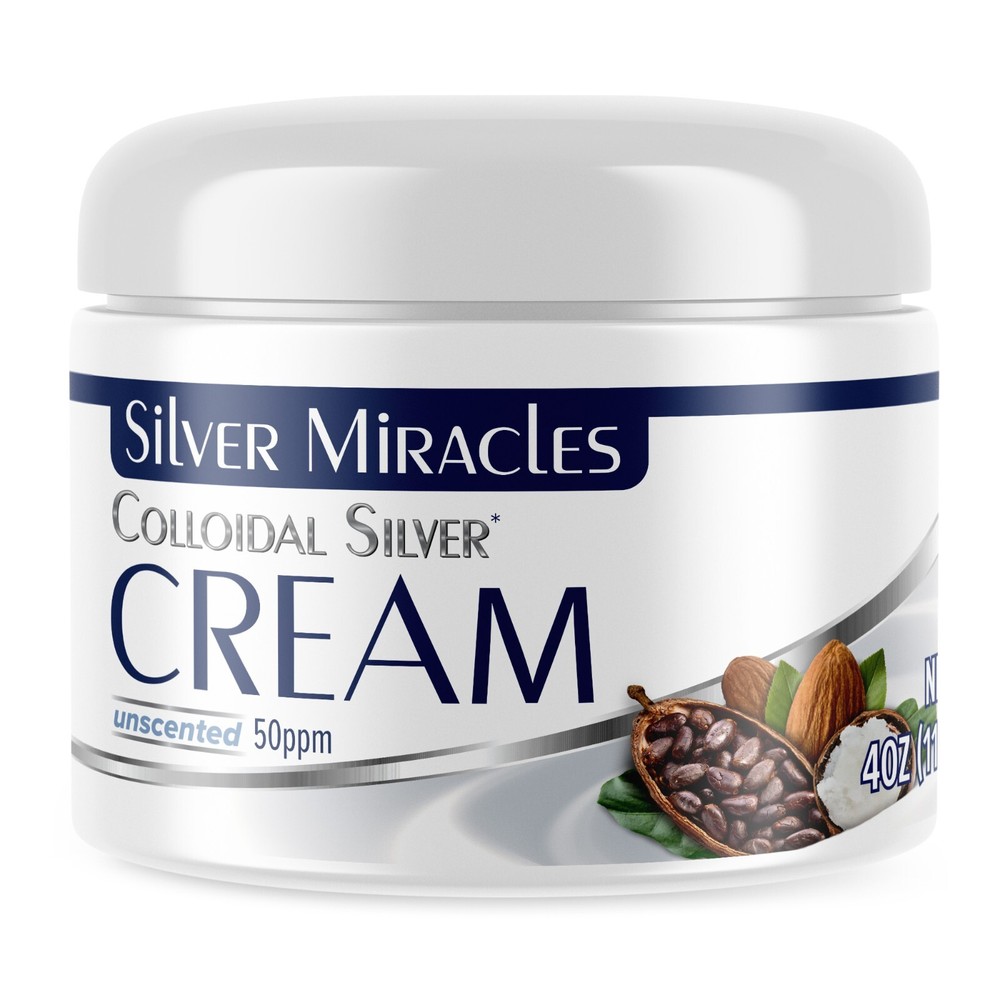 Colloidal Silver Cream by Silver Miracles MANUFACTURER DIRECT