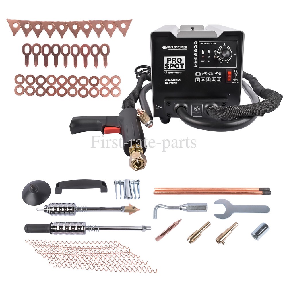 3800A Dent Puller Machine Spot Welder Auto Car Body Dent Puller Repair Kit 110V