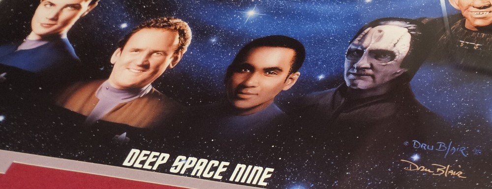 STAR TREK ~ Deep Space Nine ~ By Dru Blair - FRAMED