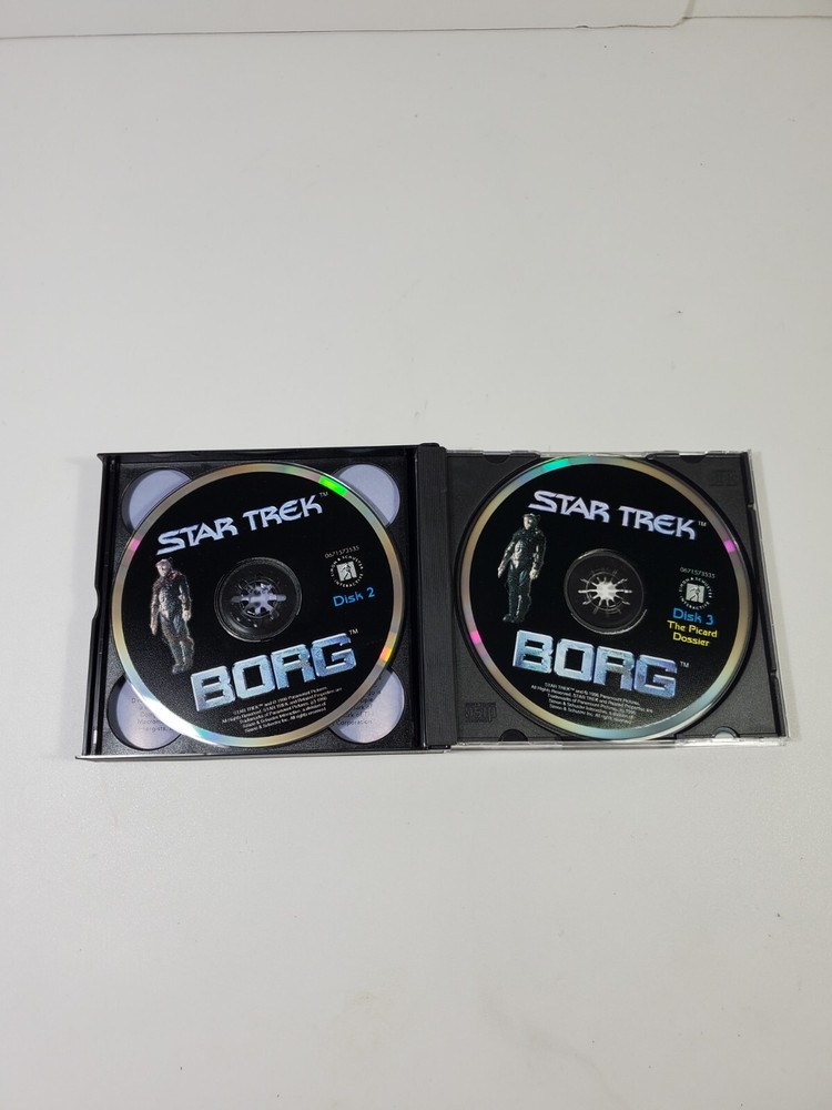 Star Trek: Borg the Interactive Movie 1996 3 Disc
