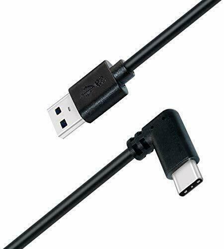 10ft Link Cable for Oculus Quest 2 Type-C Right Angle to USB A 3.2 Charging Cord