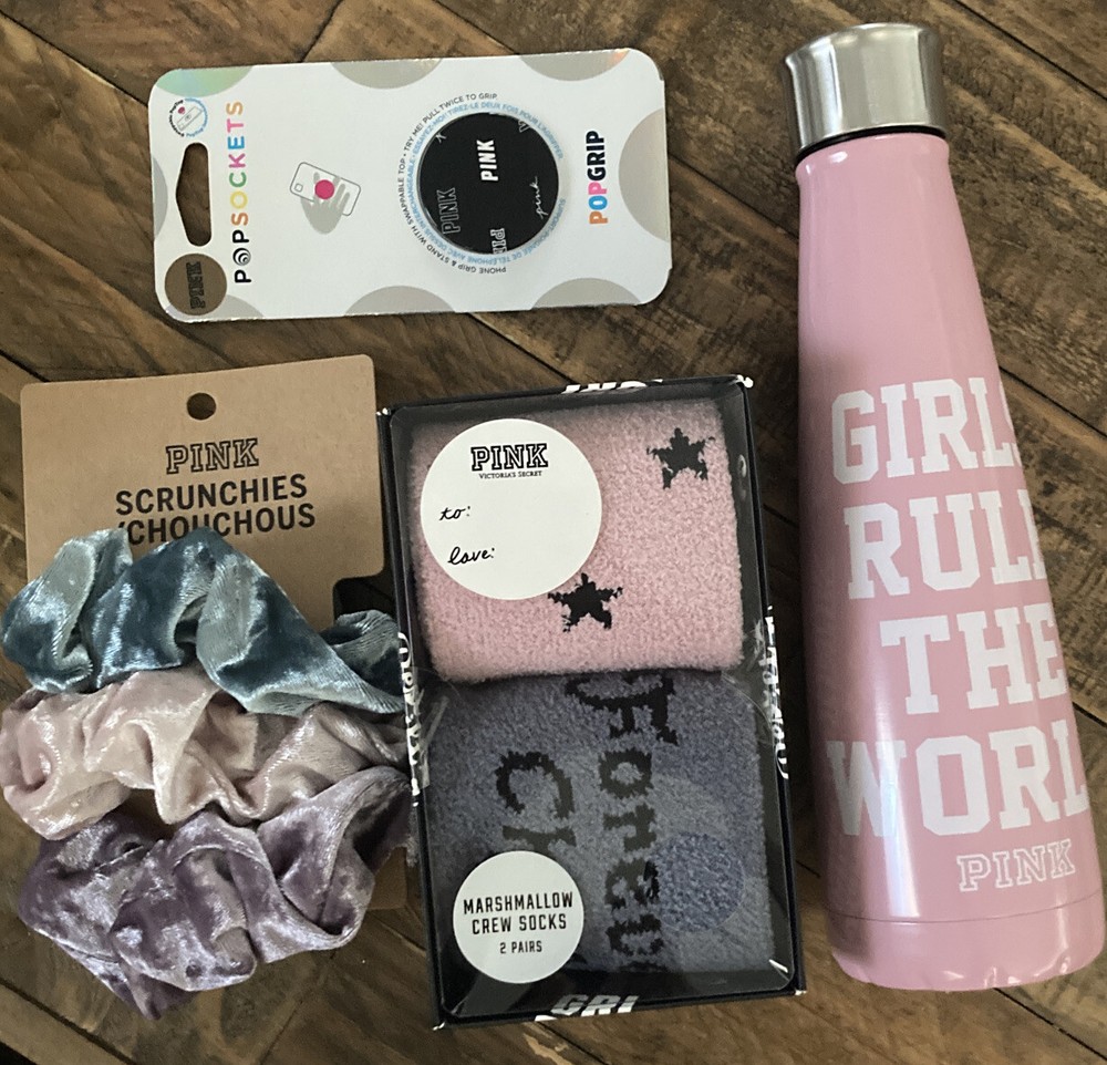 Pink Victoria’s secret accessory bundle