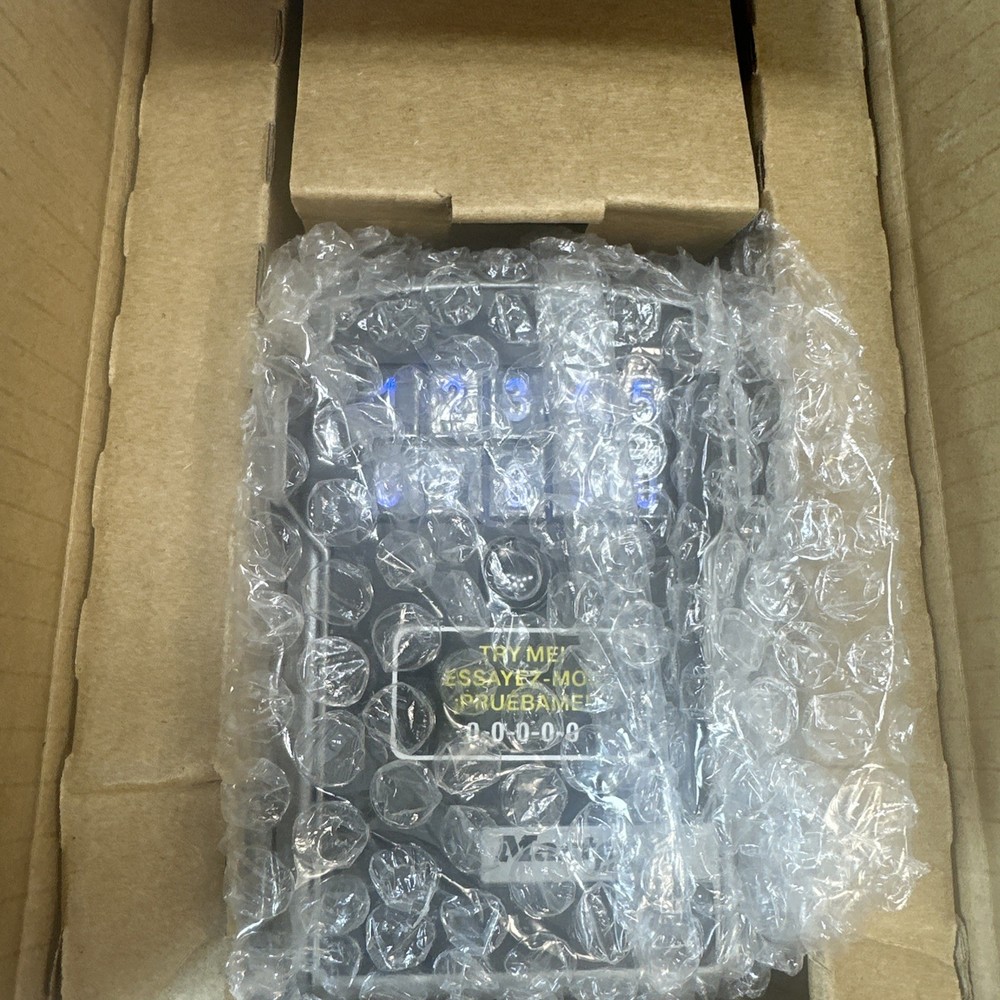 Master Lock 5440EC Bluetooth & Electronic Portable Lock Box IOS & Android