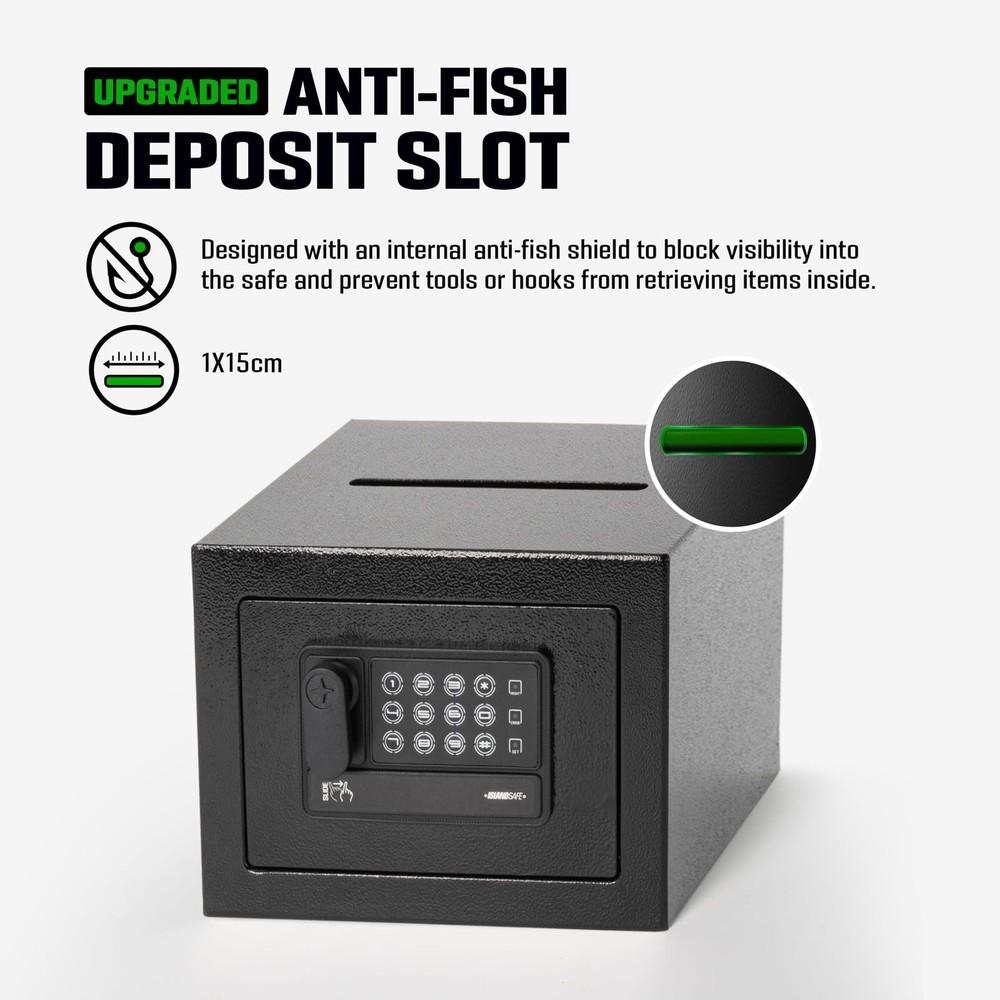 Mini Personal Electronic Safe Box - Small Security Box with Digital Keypad & ...