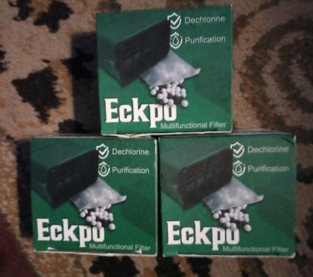 3 pack, Eckpo Reptile Drinking Water Filter Cartridges replacement