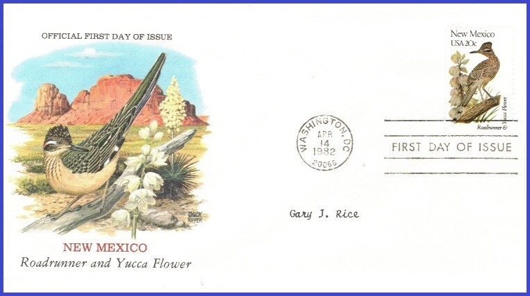 USA3 #1983 ADDR UNKNOWN FDC   New Mexico
