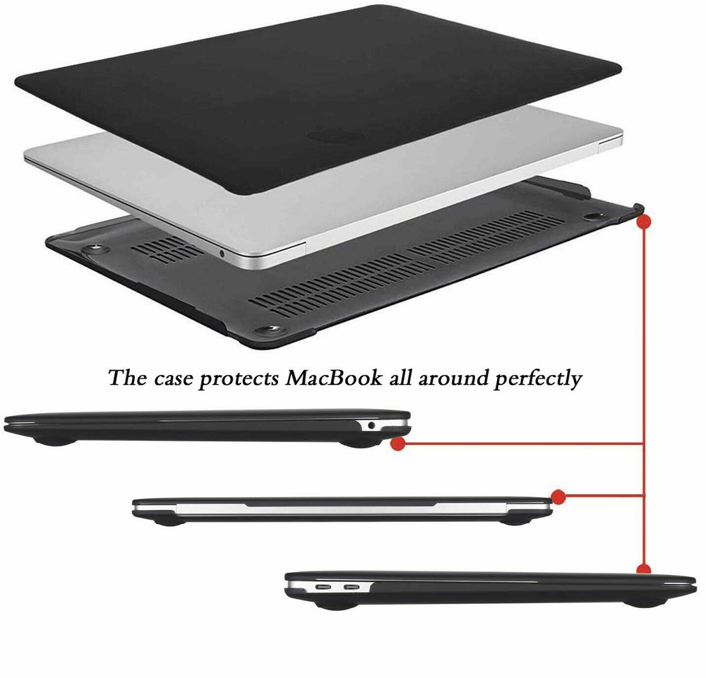 Fr Macbook Air 13 Inch Hard Case Shell & Keyboard & Screen Protector A2179 A2337