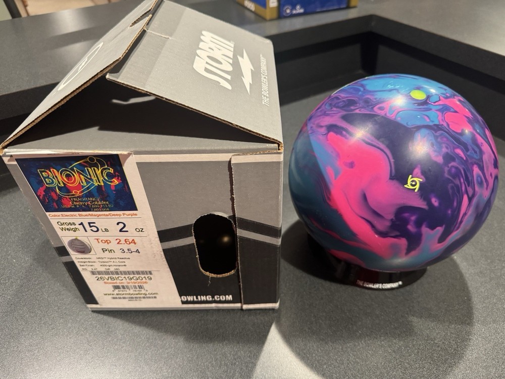 Storm Bionic Bowling Ball 15lb NIB