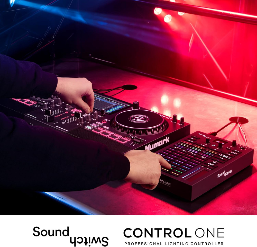 Control One - Professional DMX DJ Lighting Controller with 3 Months Software Ac