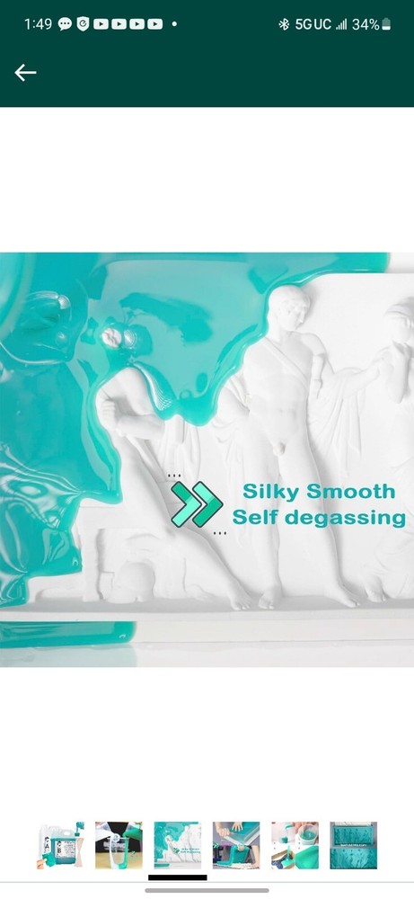BBDINO Silicone Mold Making Kit, Super Elastic Silicone for Mold Making