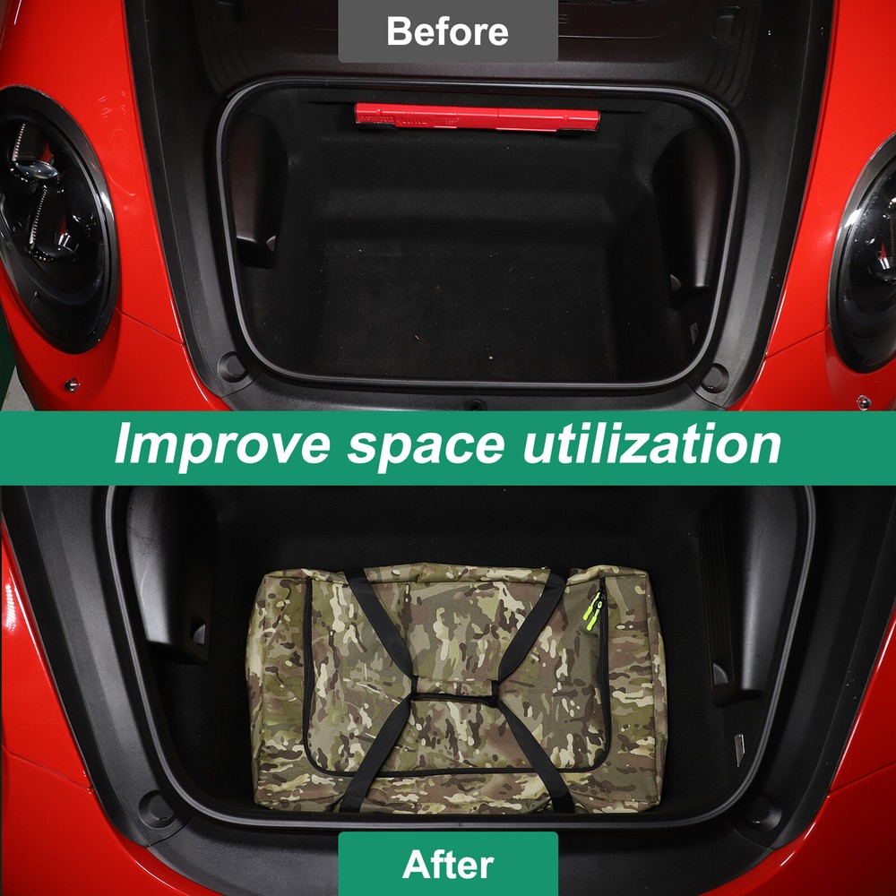 Frunk Front Trunk Organizer Molle Panel Storage Net For Porsche 911