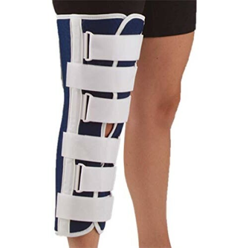 *1-Pack* DeRoyal Knee Immobilizer 24" Length Canvas & Foam Medium 1020247