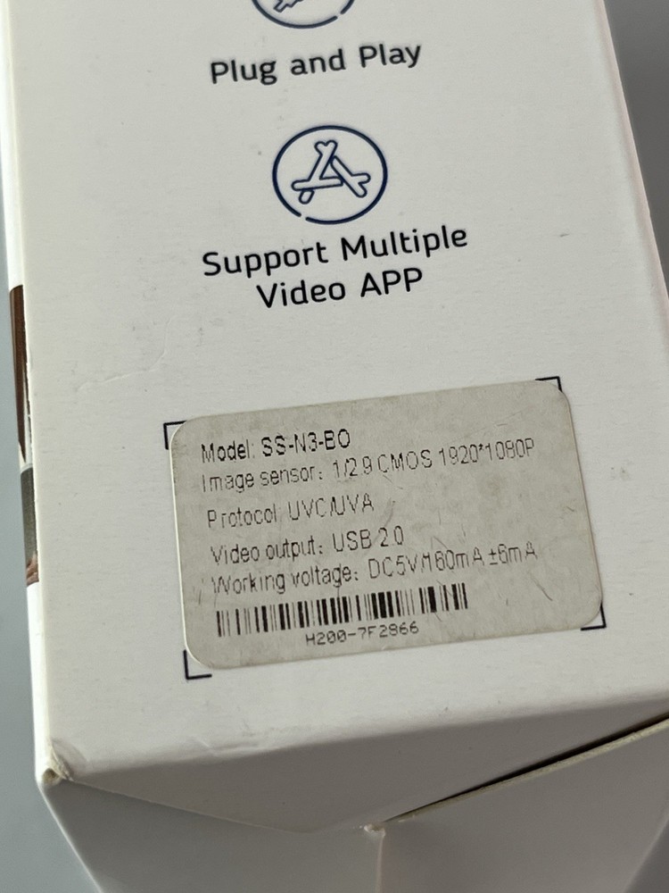 HD 1080P Web Cam w/ Microphone