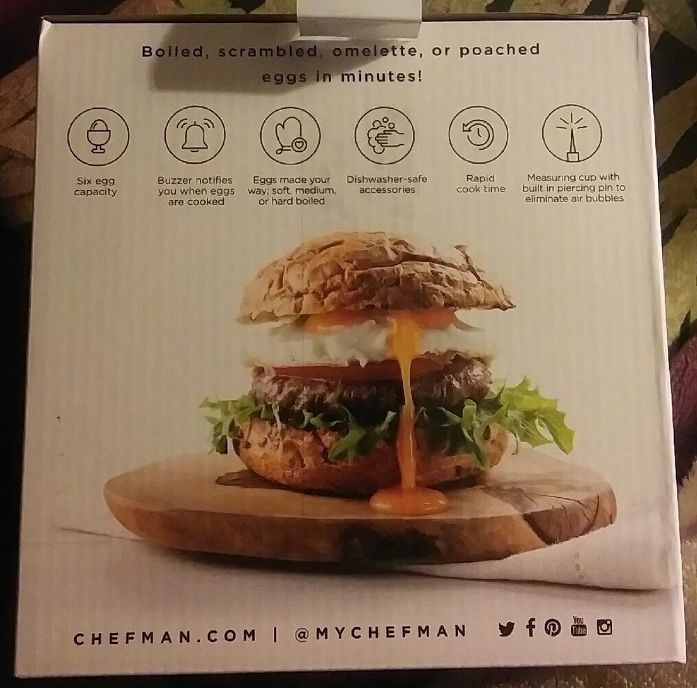 Chefman Electric Egg Cooker