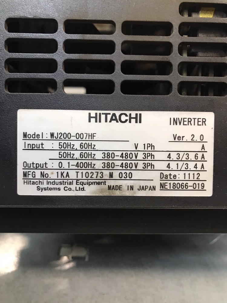 HITACHI WJ200-007HF