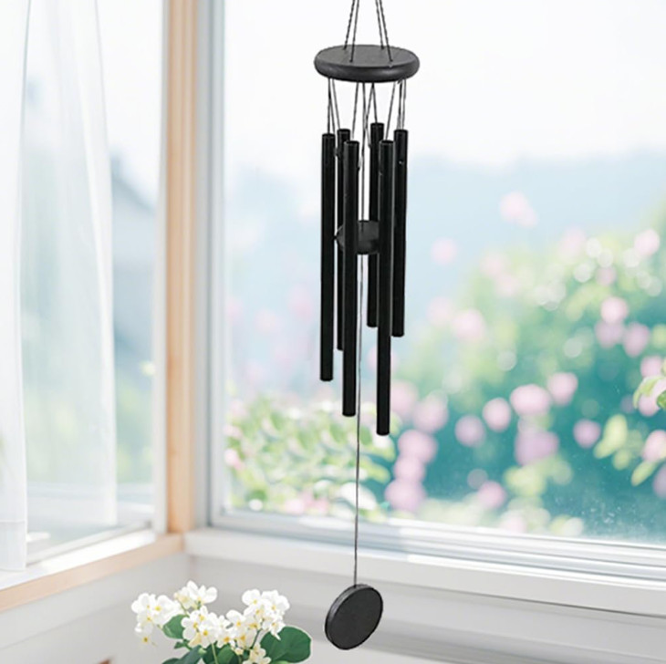 1.5mm 100 Yard Black Nylon Cord Wind Chime Cord Replacement Braided Blind String