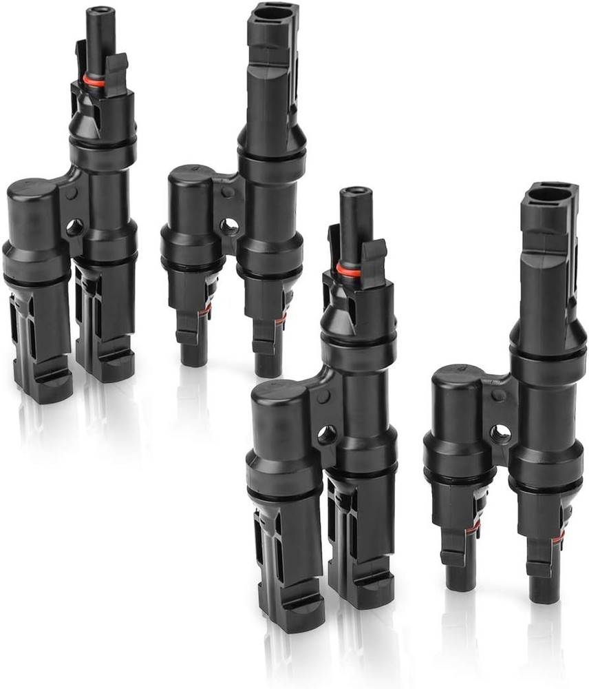 Solar Branch Connectors Y Connector for Parallel Connection Between Solar Pan...