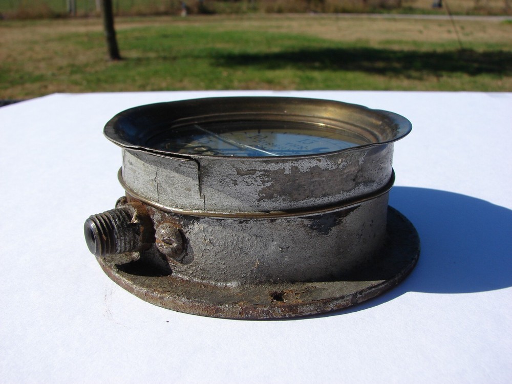Vintage 4 Inch Steam Gauge