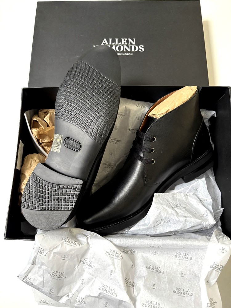 Allen Edmonds Donovan Chukka Boot (Men) 10, 11 BLACK