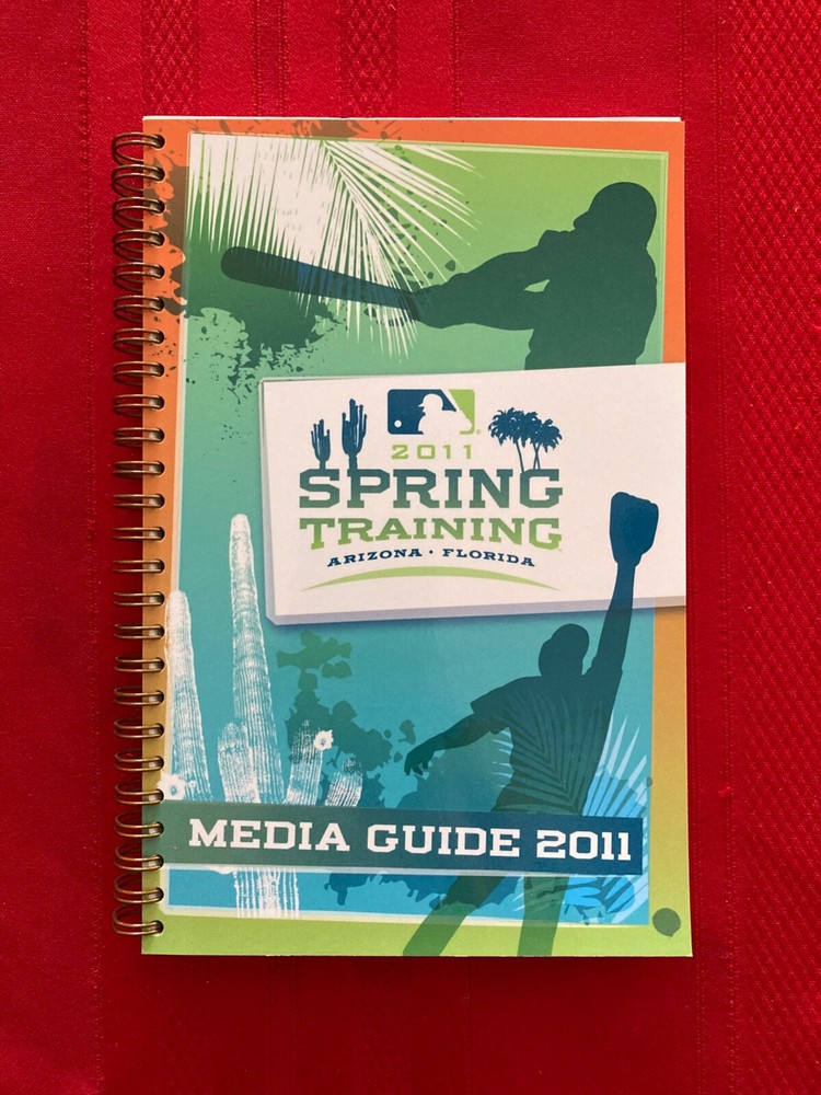 1991-2011 MLB Spring Training media guide / You pick 'em / Jeter / Ripken Jr.