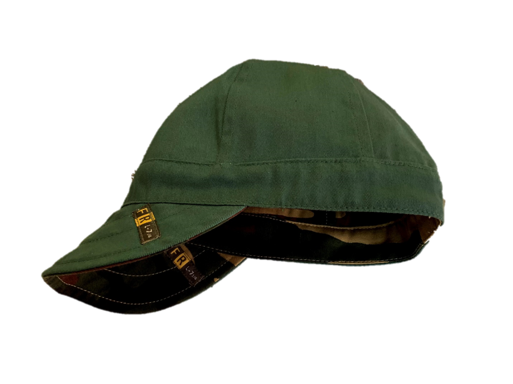 Flame Resistant Reversible Welding Cap - 100%Cotton - 7 oz