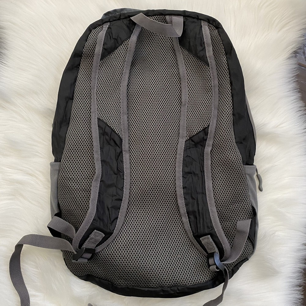 Travelon 100% Polyester Black and Gray Backpack Unisex