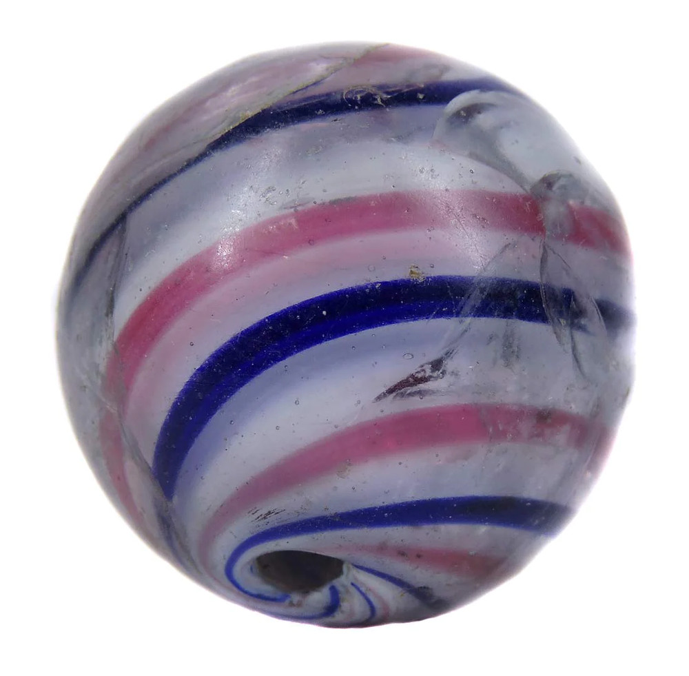 Marble Glass Trade Bead Germany
