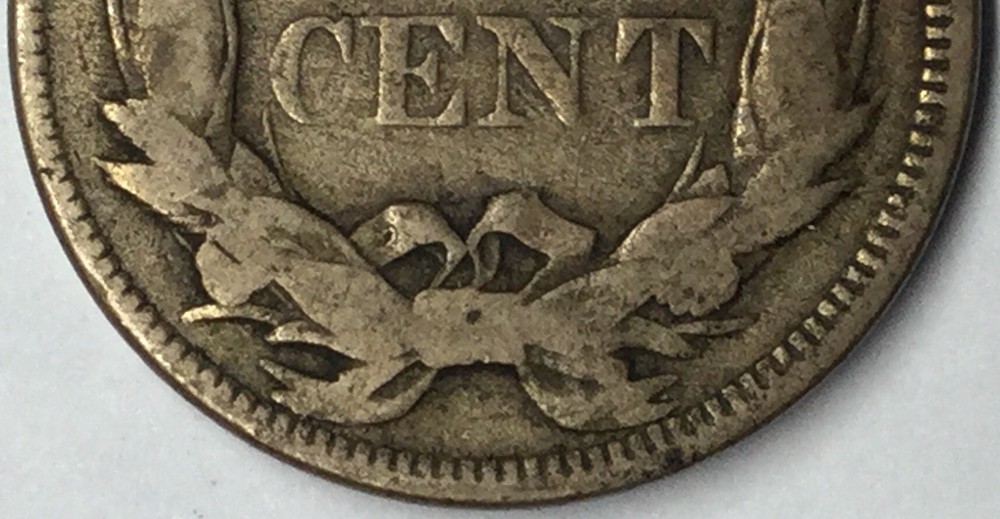 1857 1C Flying Eagle Cent F Uncertified #