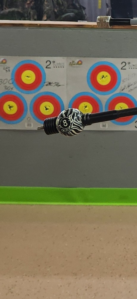Eight #8 Ball Archery Stabilizer Weight